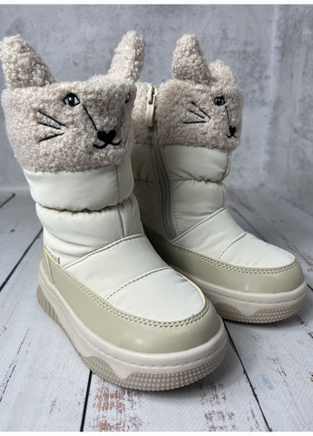 Бежевые повседневные зимние зимние детские детские на девочку бежевый (789) Flamingo