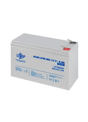 Акумулятор мультигелевий LPM-MG 12V - 9 Ah LogicPower (388523188)