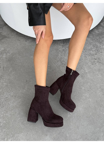 Коричневі демісезонна демісезонні ботильйони No Brand