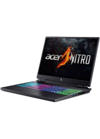 Ноутбук Nitro 16 AN16-42 16" WQXGA IPS, AMD R9-8945HS, 32GB, F1TB, NVD4070-8, Lin, Acer (314780197)