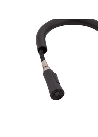 Смеситель для кухни Evicka с выдвижным изливом QTEVI9135103UB Black Matt Qtap 9135103UB (322069705)