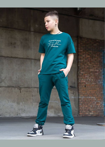 Зеленый летний костюм для мальчика hc (h001-6334-057-33) No Brand