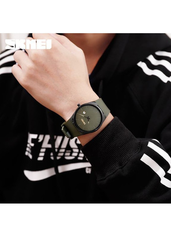 Годинники 1509AG Army Green кварцові стрілочні для чоловіків та жінок з люмінесцентним підсвічуванням ProDobro (367267198)