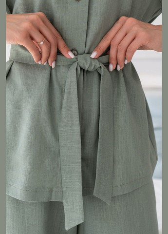 Оливковая классическая, кэжуал, праздничный рубашка RiMari