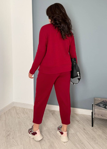 Женский однотонный костюм из двунитки Allthings (323196984)