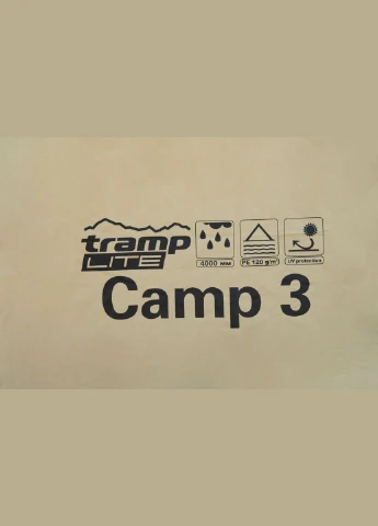 Намет Camp 3 sand UTLT-007 Tramp Lite (390697637)