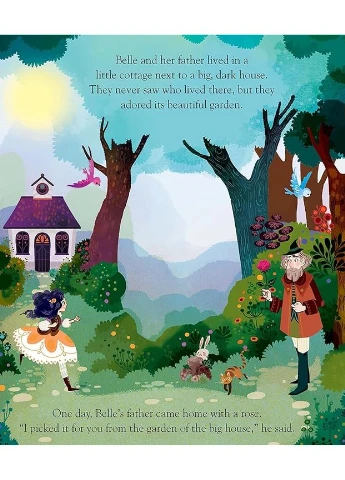 Peep Inside a Fairy Tale: Beauty and the Beast Usborne Publishing (370108578)