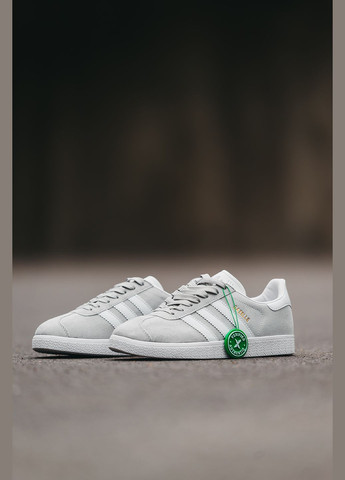 Кросівки жіночі і чоловічі Adidas Gazelle grey | Адідас Газель сірі No Brand сірі демісезони (315761813)