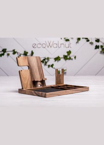 Подставка для пистолета, телефона и часов «Leon killer» Необычный подарок для парня EcoWalnut (293850355)