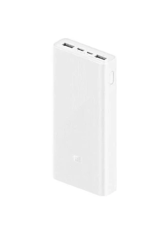 Портативний зарядний пристрій для телефону Power bank Mi Power Bank 3 USB-C 18 Вт 20000 mAh Білий Xiaomi (366734793)