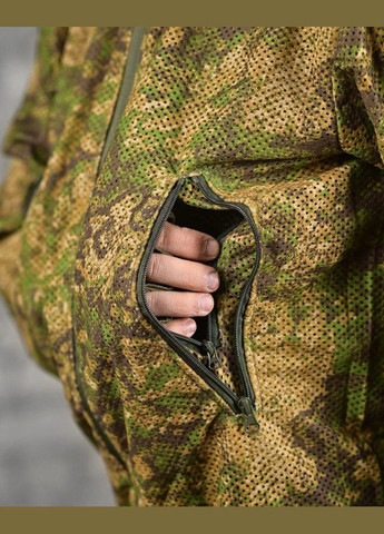 Тактичний маскувальний костюм сітка + баф камуфляж Freedom