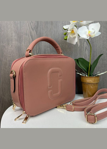 Качественная женская минисумочка на плечо в стиле Marc, маленькая каркасная сумка. Jacobs (362412084)