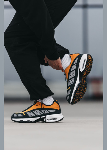 Кроссовки женские и мужские Nike Air Max Sunder SNDR yellow black white | Найк Аир Макс Сандер СНДР желтые черные белые No Brand жёлтые всесезоны (315018926)