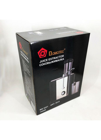 Соковижималка для яблук MS-5221 1000 W, Апарат для приготування соку, RP-312 Соковіджимний апарат Domotec (352770593)