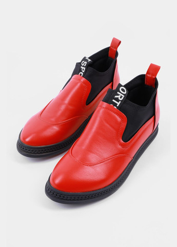 Туфлі жіночі червоного кольору Let's Shop (293055850)
