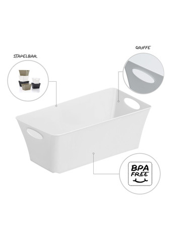 Корзина для зберігання Living 2 л (17949) Rotho (334005181)