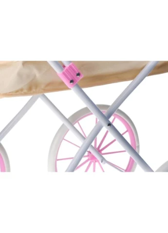 Коляска для кукол CS0519D в шарик в 68,5x35x12 см YG Toys (389889980)