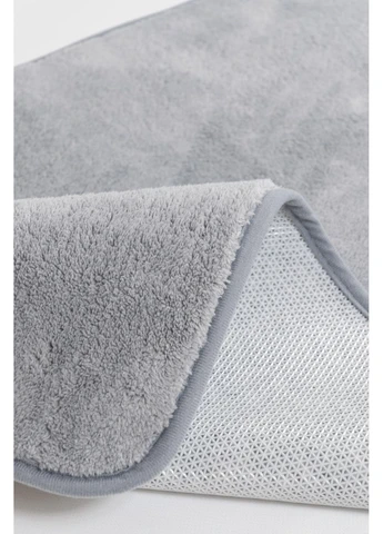Набор коврики для ванной и туалета M Grey 60х100/60х50 см No Brand (401618182)