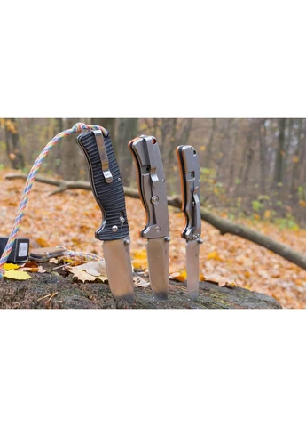 Нож складной G723, длина клинка 9,5 см, вес 180 г, тип замка FrameLock, нержавеющая сталь 440C Ganzo (395602807)