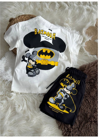 Комплект (футболка, шорти) Mickey Mouse (Микки Маус) KSTRW178712 Disney футболка+шорти (294206718)