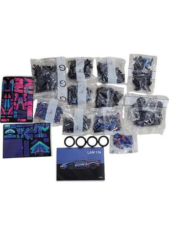 🏎️ Конструктор «Lamborghini Cyberpunk» – 1314 деталей, маштаб 1:14, радіокерування 🚗💨 Unbranded (341288595)