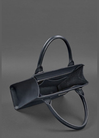 Кожаная женская сумка-кроссбоди темно-синяя (A-027173) BlankNote (327874061)