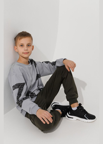 Спортивні штани з принтом для хлопчика 252 134 см shop (2000990897121) Lizi Kids (363619052)