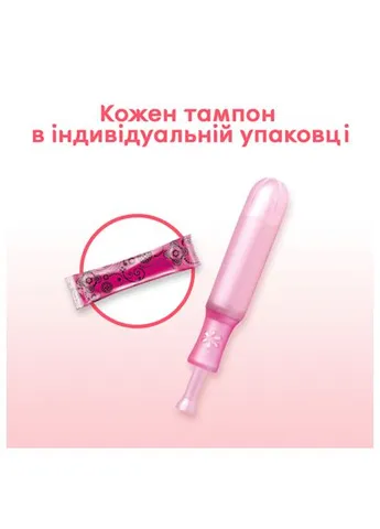 Тампони з аплікатором 8 шт. (5029053535265) Kotex Super с апликатором 8 шт. (381168797)