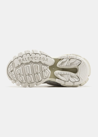 Білі Осінні кросівки чоловічі і жіночі balenciaga track white | баленсіага трек білі No Brand