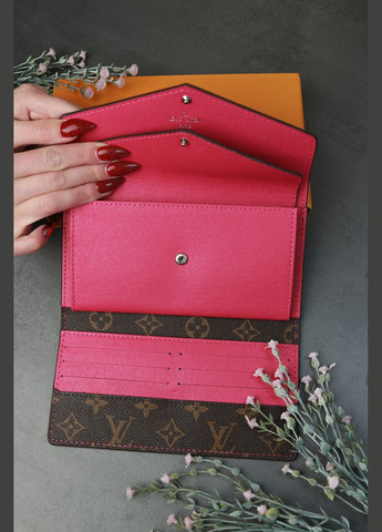 Женский кошелек + малиновый конверт большой No Brand (322464798)