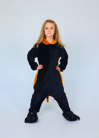 Кигуруми пижама Красная панда девочкам черно-коричневый теплый комбинезон плюшевый Lalapka (373254751)