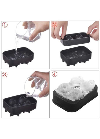 Форма для льда в форме черепа No Brand (295058808)