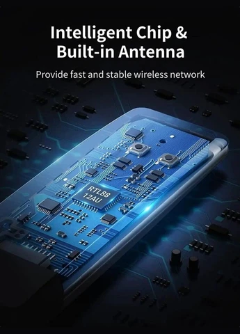 WI-FI-адаптер CM492 Wireless Network Adapter(UGR-50340) (UGR-50340) Ugreen AC1300 (340062658)