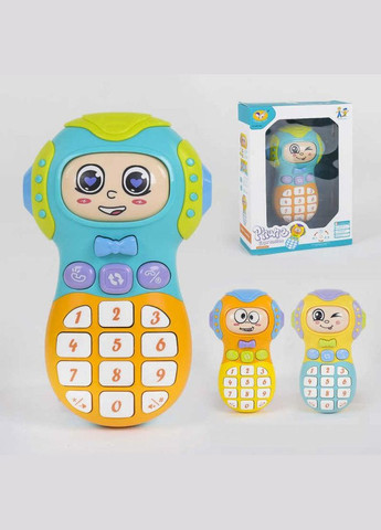 Детский обучающий музыкальный телефон 855-39А с эмоциями Fun Game (327217362)