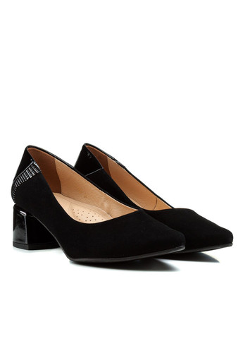 Aga Туфлі (1168ТП) чорний з натуральна замша, — (328912904)