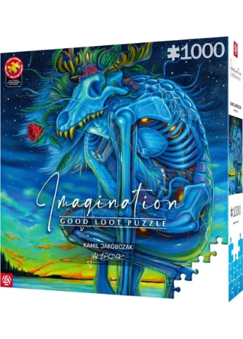 Пазл Imagination: Kamil Jakobczak Белый Волк 1000 эл. GoodLoot (393471762)
