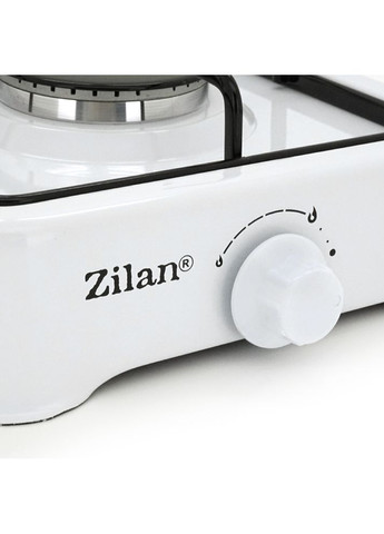 газовая плита zln0018, 1 комфорка, white Zilan