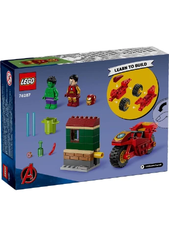 Конструктор Marvel Залізна Людина на мотоциклі й Галк (76287) Lego (303722504)