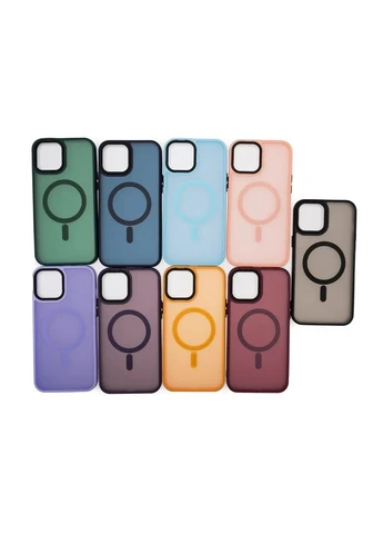 Чохол для смартфона Cosmic Magnetic Color HQ для Apple iPhone 12 Pro Max 0,5 мм ТПУ + полікарбонат Ліловий No Brand (403016301)