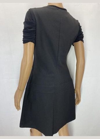 Черное коктейльное платье Carlopik однотонное