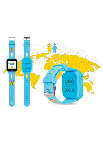 Смарт-часы (m440453) GARMIX PointPRO-100 WIFI BLUE (366565771)