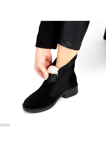 Зимние зимние ботинки tori Helen из натуральной замши