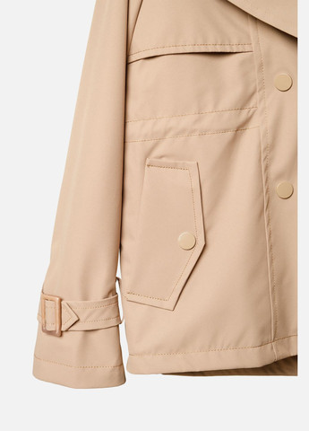 Бежевая демисезонная ветровка SANMAO