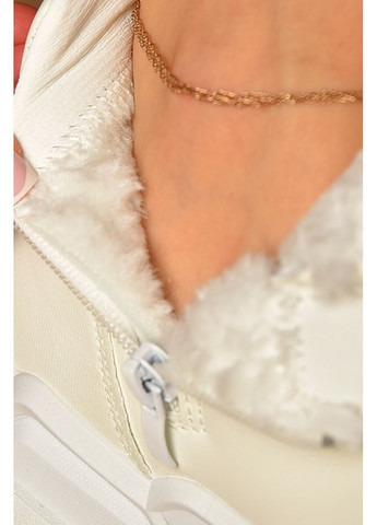 Кросівки зимові жіночі білого кольору Let's Shop білі зими (363838807)