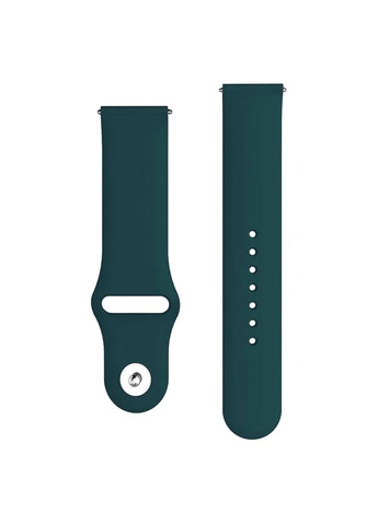 Ремешок Silicone Watch Strap 20mm Dark Green (ARM89318) ArmorStandart (369151055)