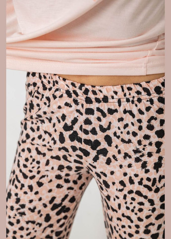 Розовая всесезон пижама женская с принтом Fashion