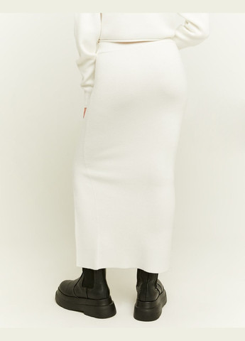 Белая однотонная юбка Tally Weijl