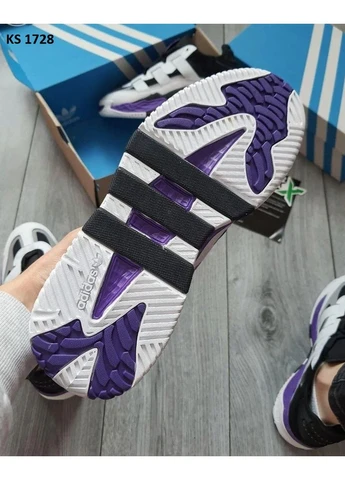 Цветные демисезонные кроссовки мужские adidas niteball адидас найтбол No Brand