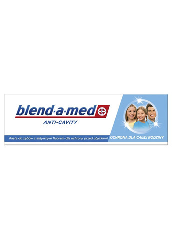 Зубна паста Антикарієс Захист Для Всієї Родини 75 мл Blend-a-Med (304558970)
