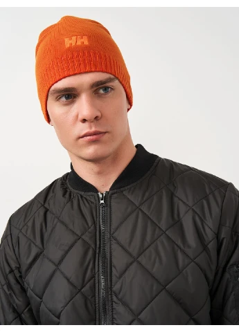 Шапка Brand Beanie Orange 57502-300 Helly Hansen (399389317)